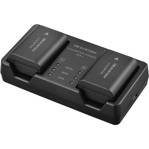 OM System SBCX-1 Battery and Charger Kit for OM-1