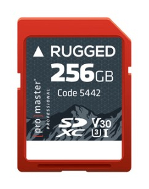 ProMaster Rugged SDXC UHS-I Memory Card - 256GB