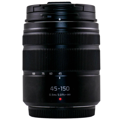 Used Panasonic Lumix G Vario 45-150mm f/4-5.6 ASPH. MEGA O.I.S. Lens (EX) (625627818)