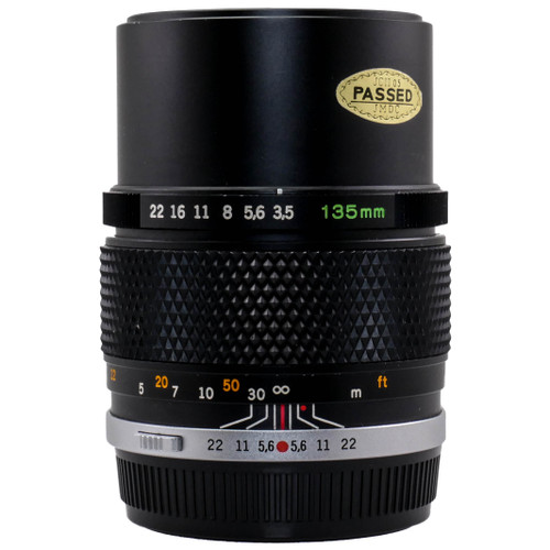 Used Olympus OM 135mm f/3.5 Lens (EX) (625530959)