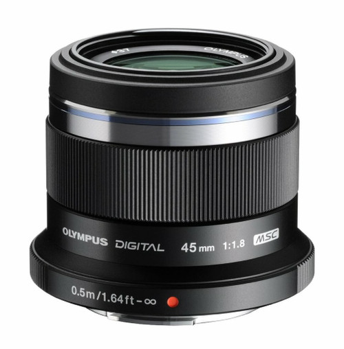 Olympus M.Zuiko 45mm f/1.8 Lens - Black