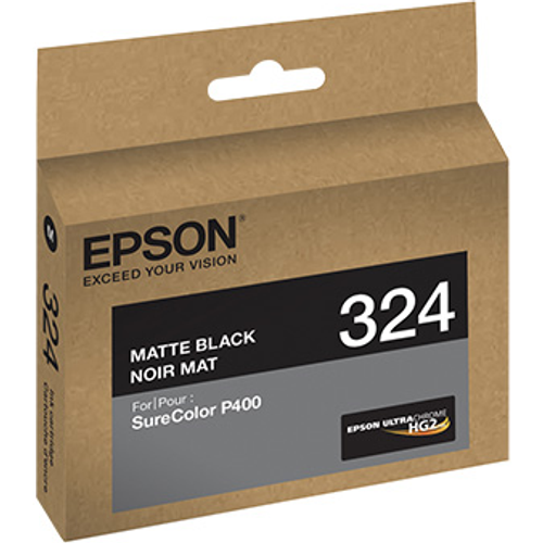 Epson T324 UltraChrome HG2 Ink Cartridge - Matte Black